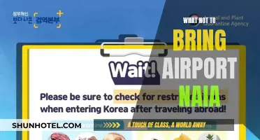 Avoid These Items When Packing for NAIA