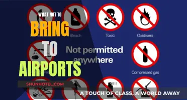 Items Banned from Airports: What Not to Bring