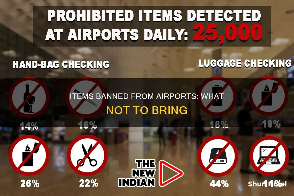 what not to bring to airports