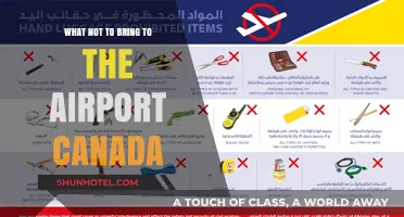Items Banned at Canadian Airports: What Not to Bring