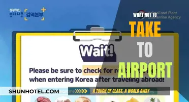 Items Banned from Airports: What Not to Pack
