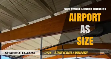 Raleigh-Durham International Airport's Size Ranking Among U.S. Airports