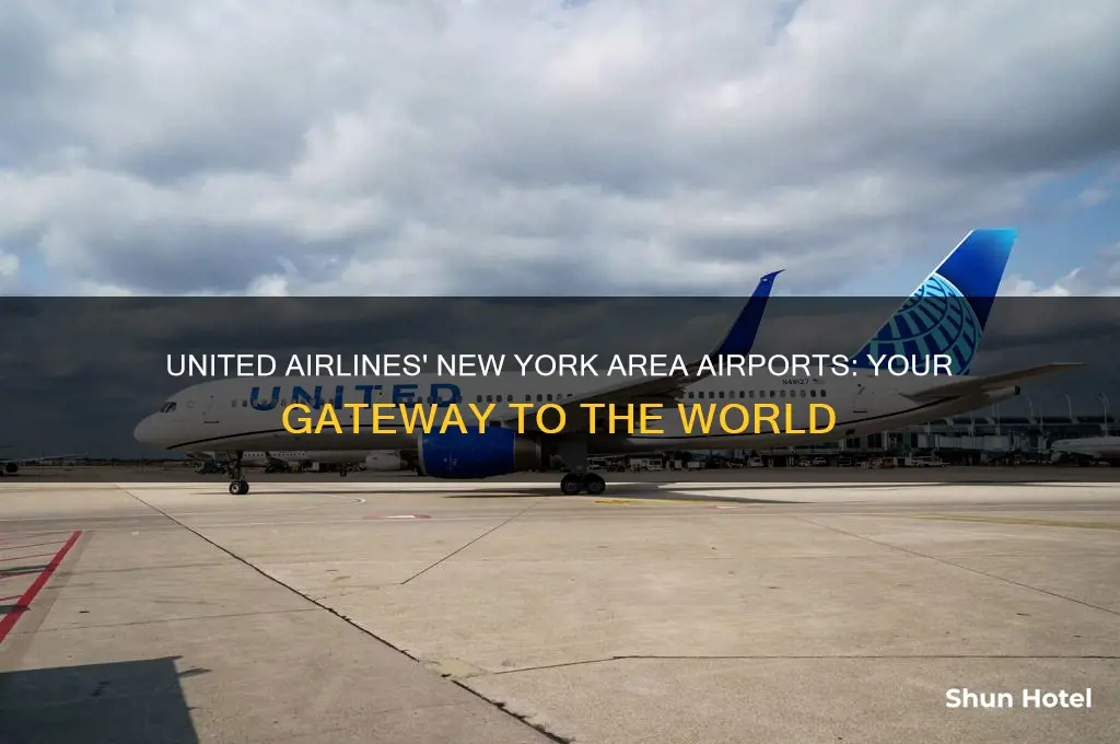 what ny area airports does united fly from