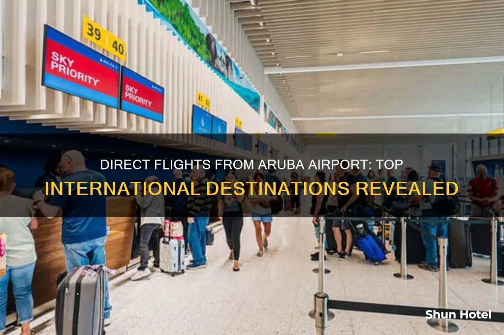 what other airport does aruba airport fly to straight