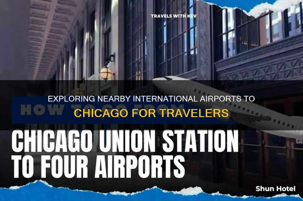what other international airports are near chicago