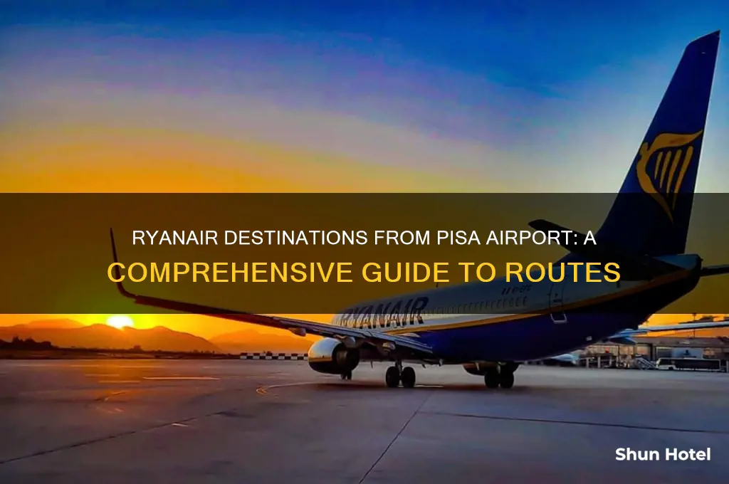 what pisa airport does ryanair fly to