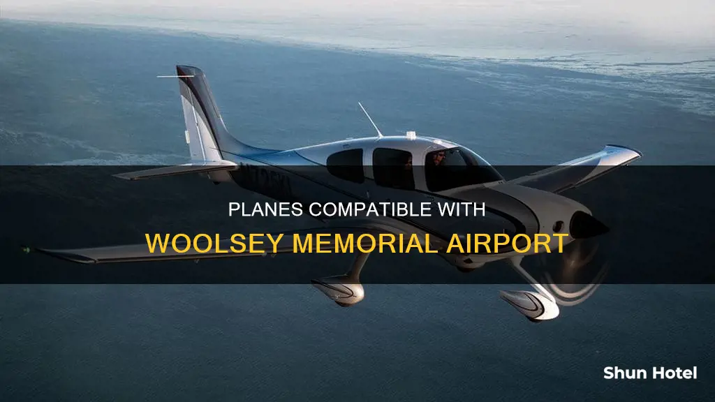 what planes can land at woolsey memorial airport
