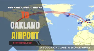 Direct Flights from PDX to Oakland: Airlines and Schedules