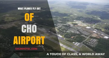 Discovering the Fleet: Planes Departing from CHO Airport Revealed