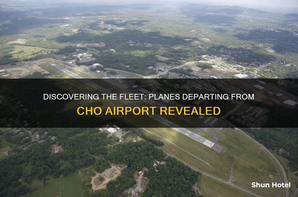 what planes fly out of cho airport