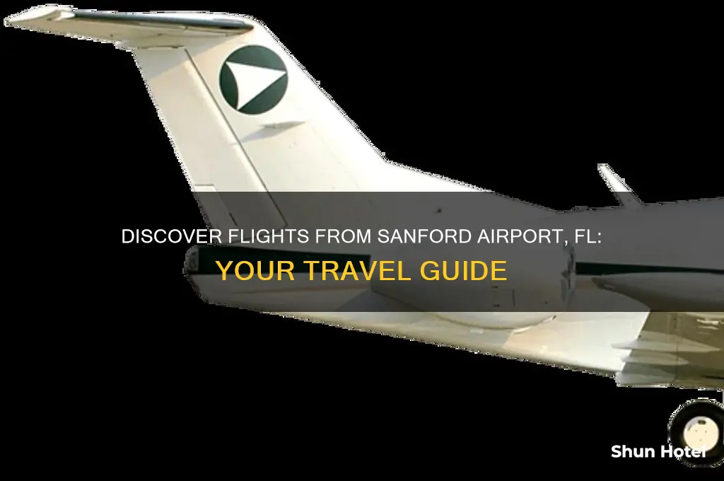 what plans fly from sanford airport fl