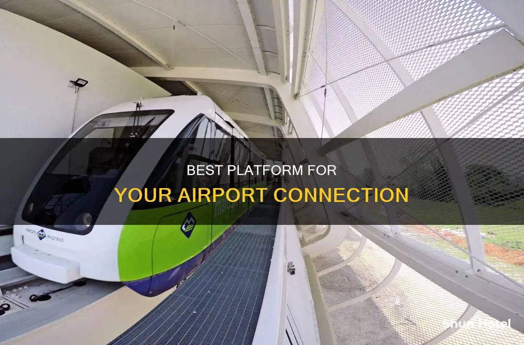 what platform from central to airport