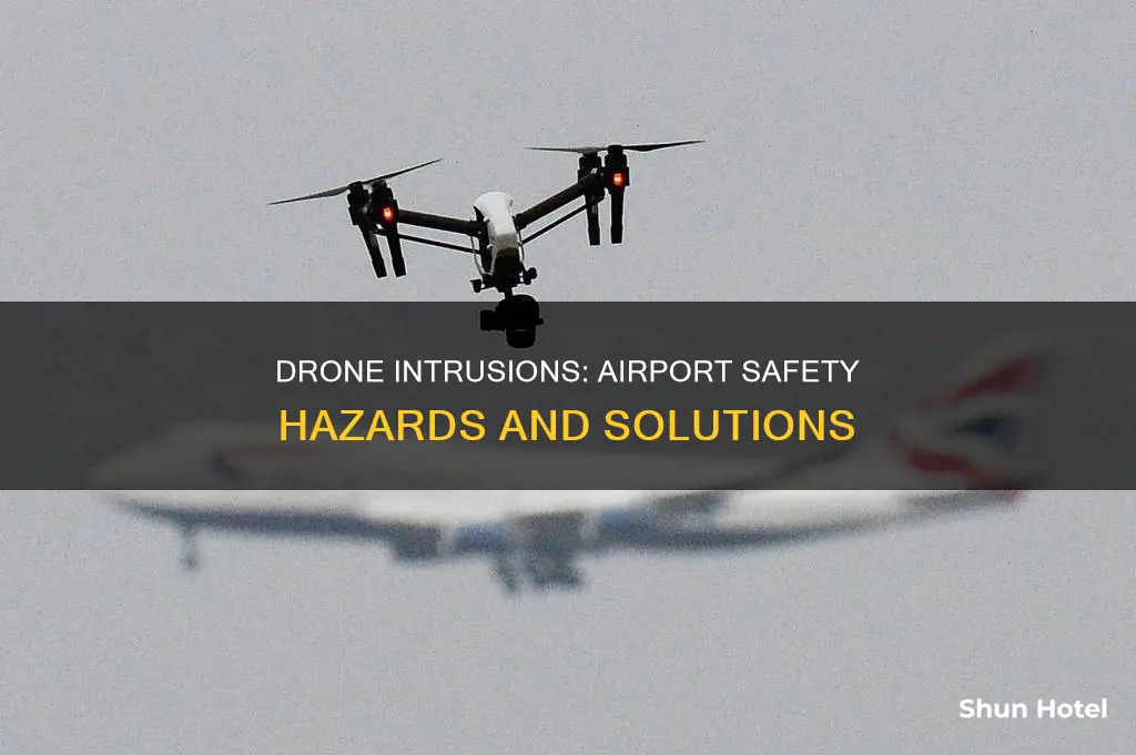 what problems can drones cause near airports