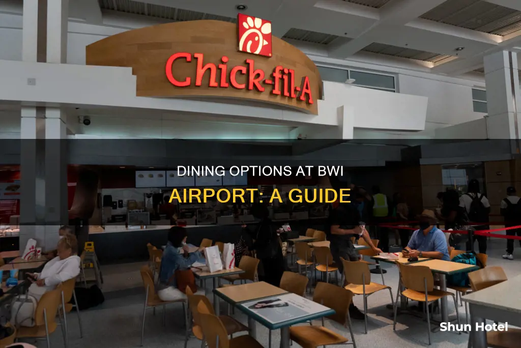 what restaurant are at bwi airport
