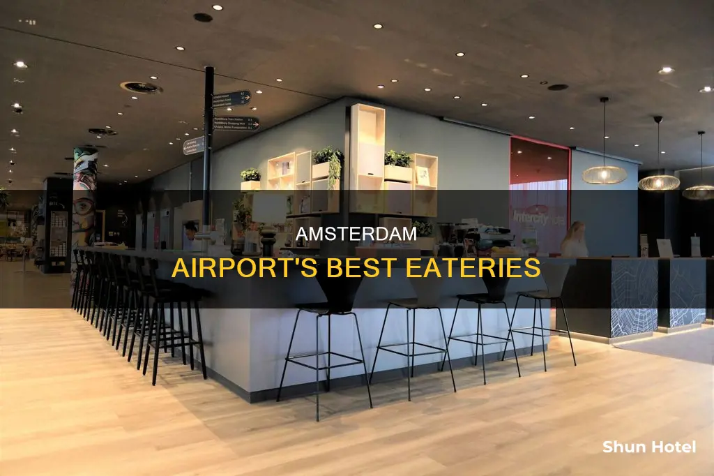 what restaurants are at amsterdam airport