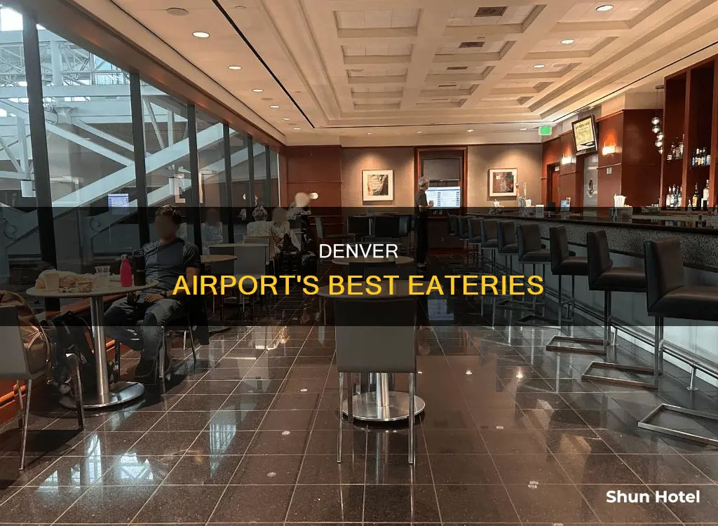 what restaurants are at denver airport