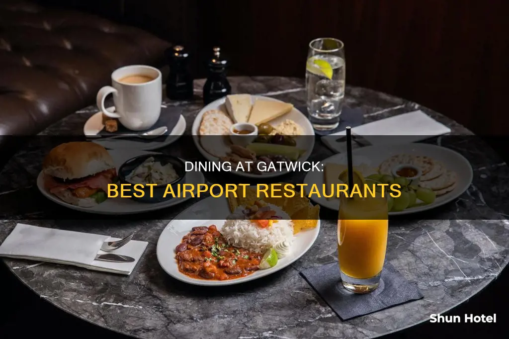 what restaurants are at gatwick airport