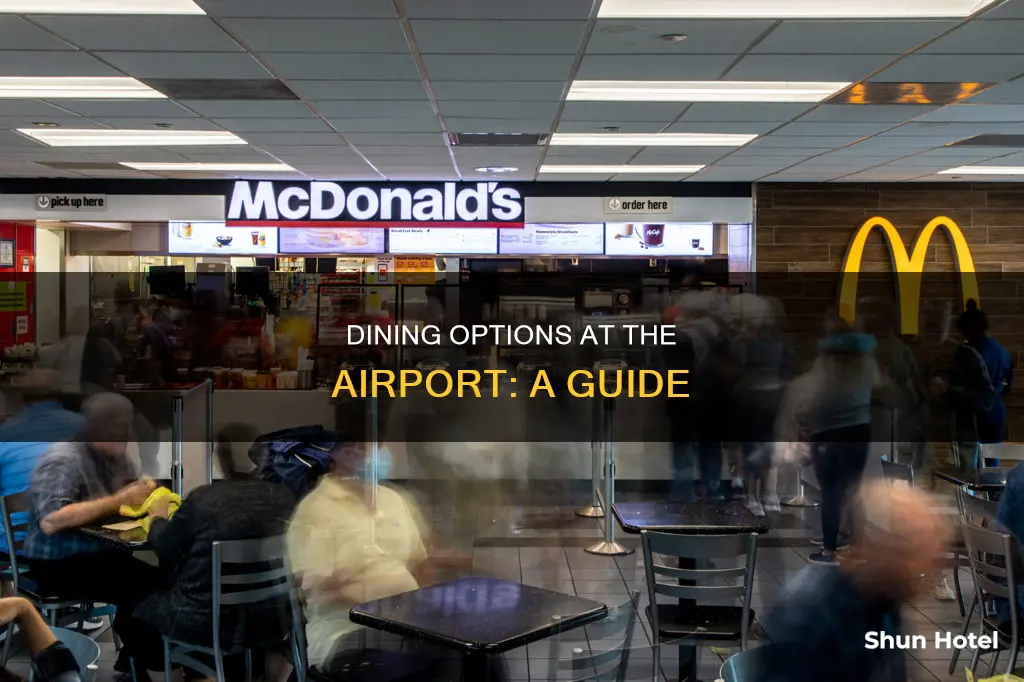 what restaurants are at the airport
