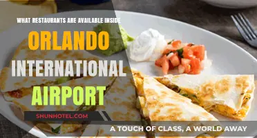 Dine Before You Fly: Orlando International Airport's Restaurant Guide