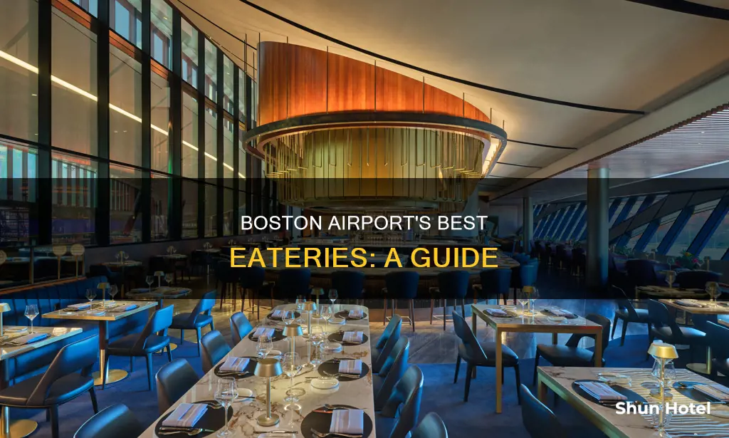 what restaurants are in boston airport