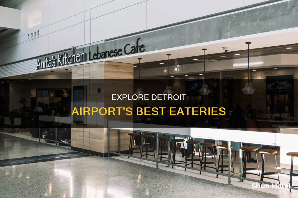 what restaurants are in detroit airport