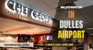 Dulles Airport's Best Eateries