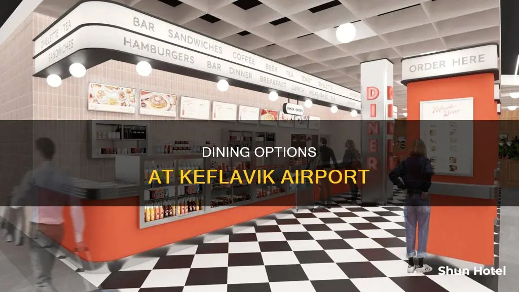 what restaurants are in kef airport