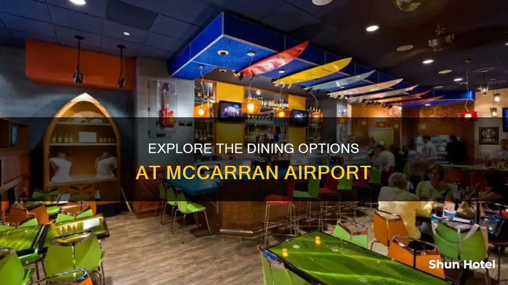 what restaurants are in mccarran airport