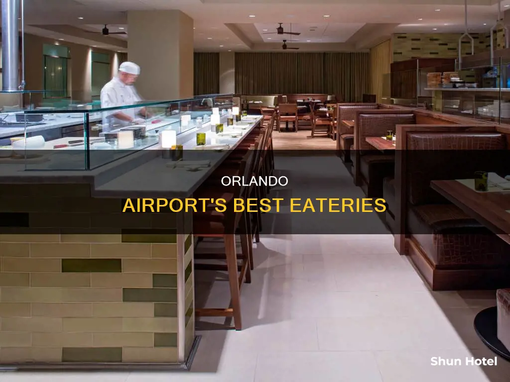 what restaurants are in mco airport