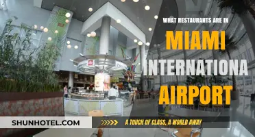 Discover Miami International Airport's Best Dining Options and Restaurants