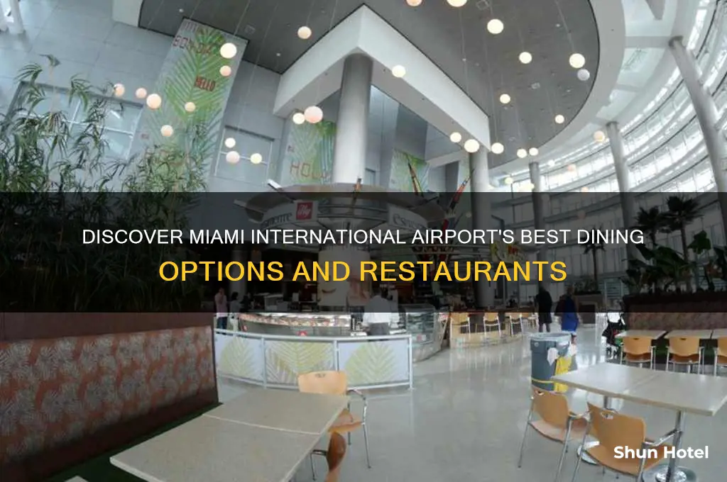 what restaurants are in miami international airport