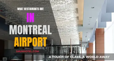 Montreal Airport's Best Eateries
