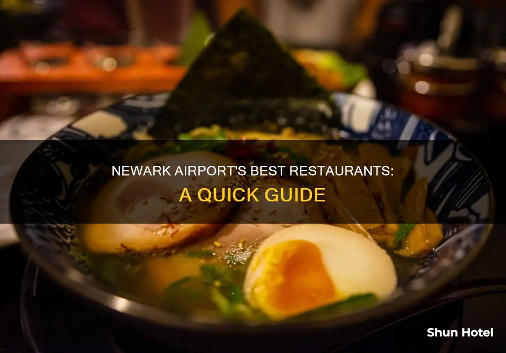 what restaurants are in newark airport
