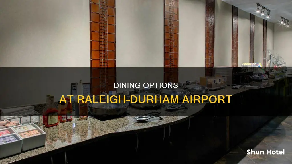 what restaurants are in raleigh airport