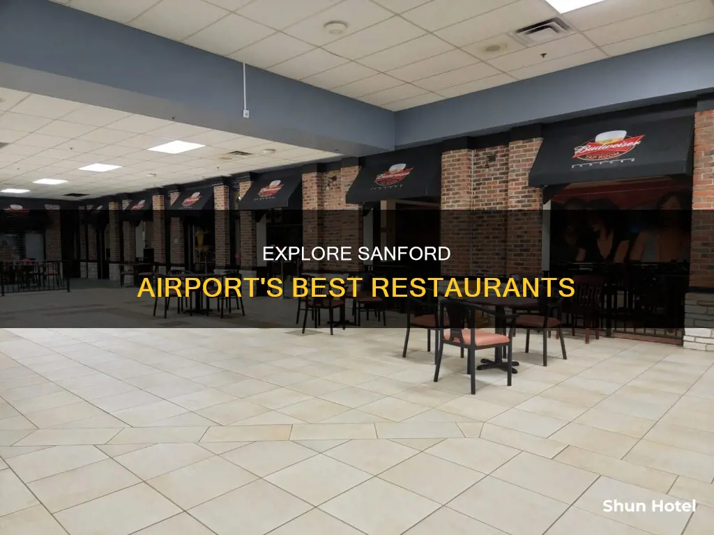 what restaurants are in sanford airport