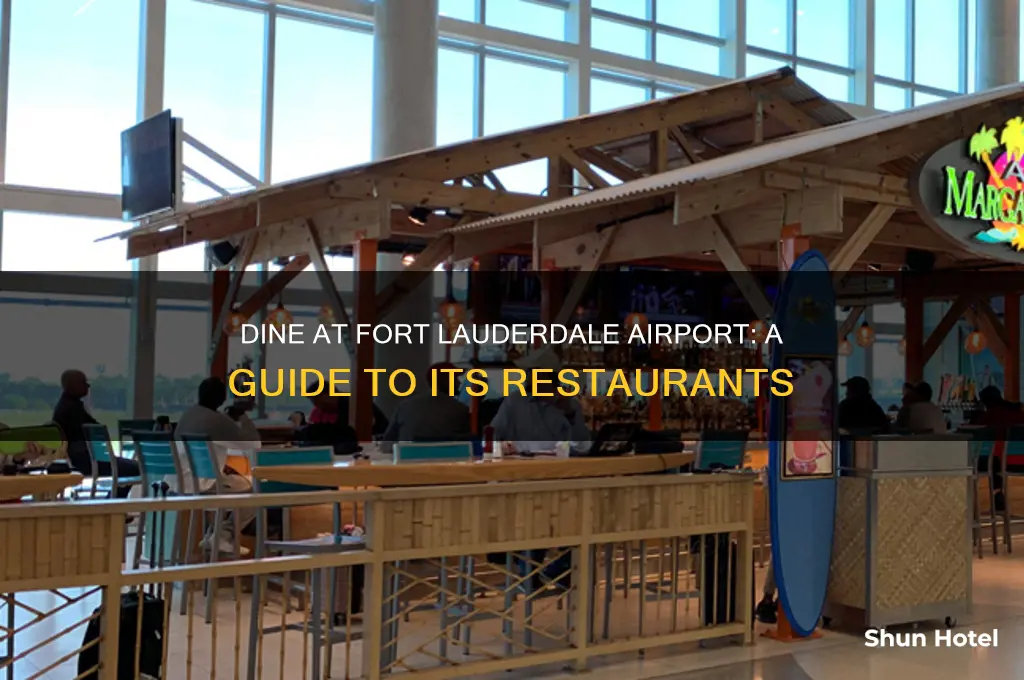 what restaurants are in the fort lauderdale international airport