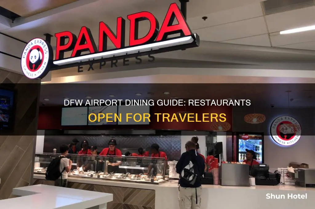 what restaurants are open at dfw airport