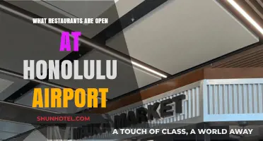 Honolulu Airport Dining Guide: Restaurants Open for Travelers