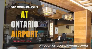 Dining at Ontario Airport: Open Restaurants for Hungry Travelers