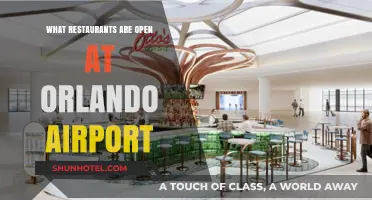 Orlando Airport Dining Guide: Restaurants Open for Travelers