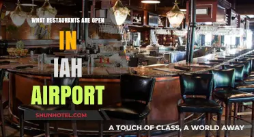 Dining at IAH: A Guide to Restaurants Open at Houston Airport
