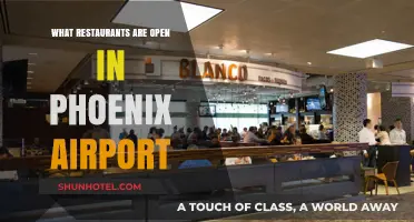 Phoenix Airport Dining Guide: Open Restaurants for Hungry Travelers