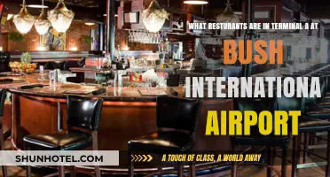 Dining at Bush International: Terminal A Restaurant Guide