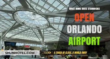 Starbucks Orlando Airport Opening Hours: Your Morning Coffee Guide