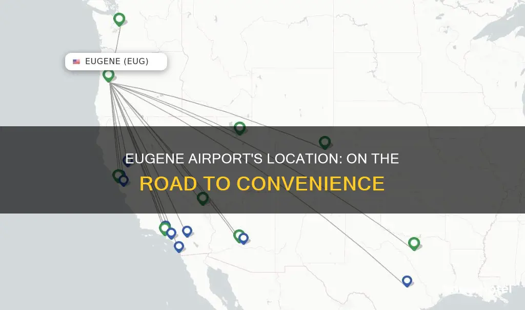 what road is eugene airport on