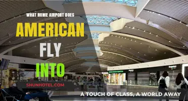 American Airlines' Rome Destination: Which Airport Does It Serve?