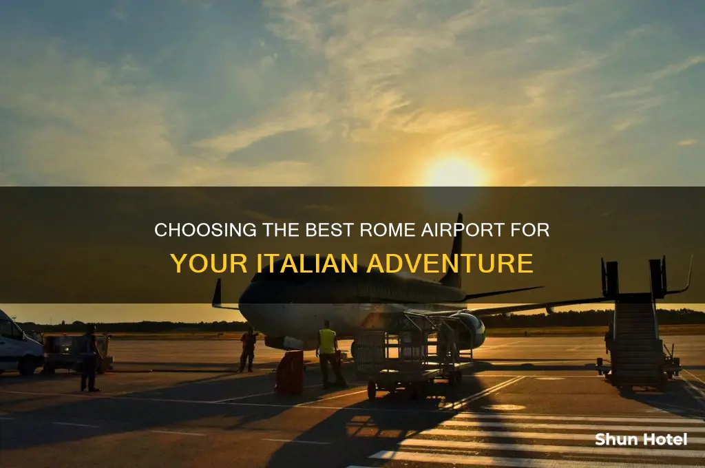 what rome airport to fly into