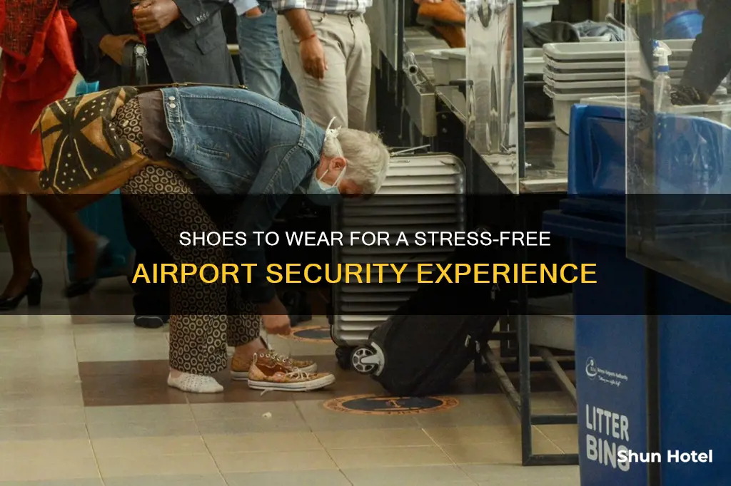 what shoes to wear airport security