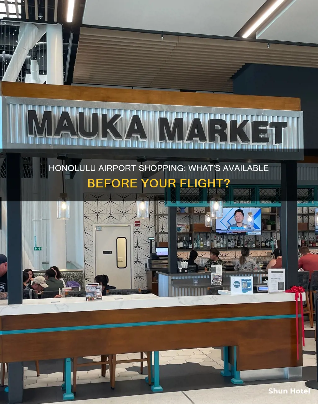 what shops are at honolulu airport