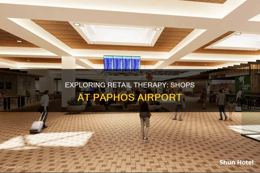 what shops are at paphos airport
